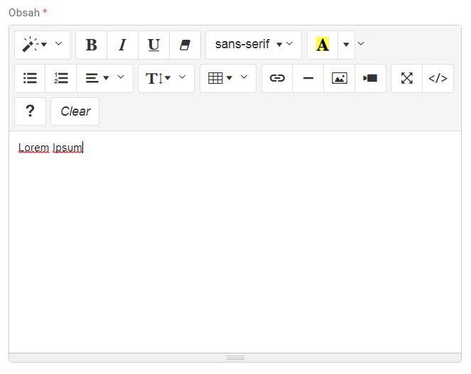 články - nový článok - obsah