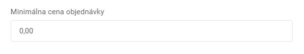 darčekové produkty - nový - minimálna hodnota objednávky