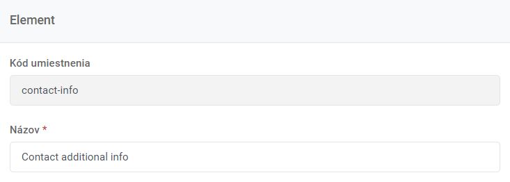 elementy - HTML obsah - názov