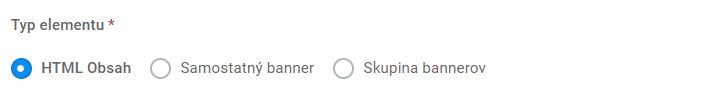 elementy - HTML obsah - typ elementu
