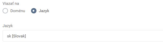 elementy - samostatný banner - viazať element na jazyk