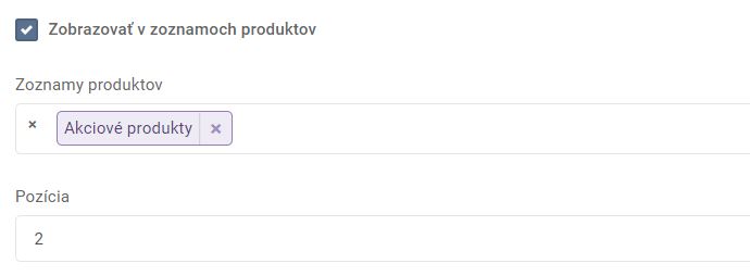 elementy - samostatný banner - zobrazenie v zozname produktov