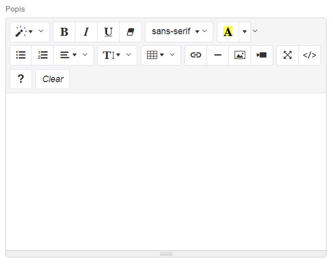 kategórie článkov - nová kategória - popis