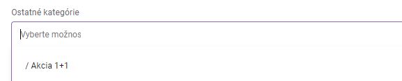 ostatné kategórie