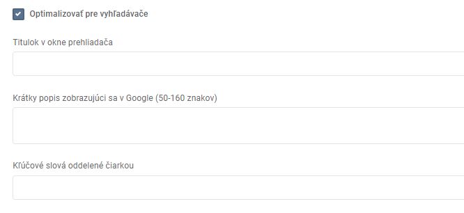 SEO optimalizácia produktu
