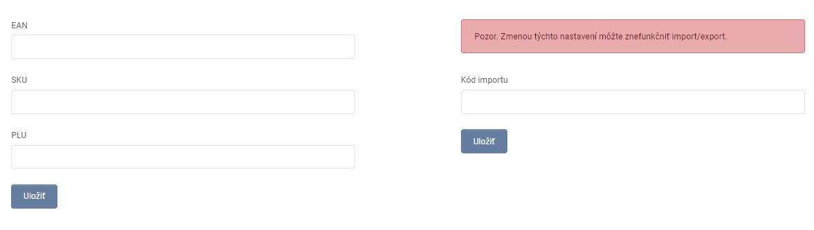 produkt - varianty - evidencia