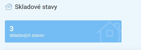 skladové stavy
