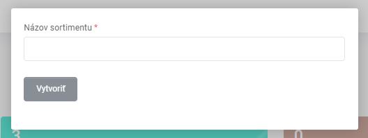 sortimenty - nový sortiment
