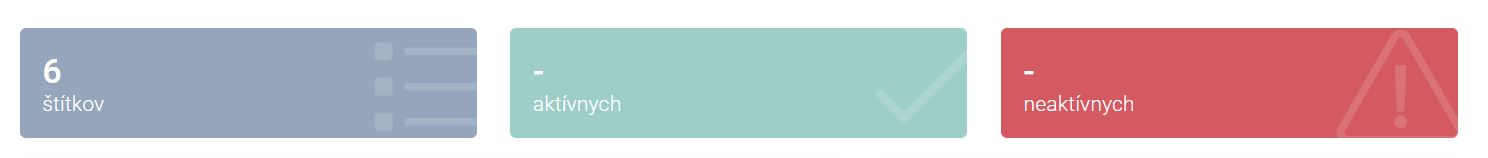 štítky - hlavička