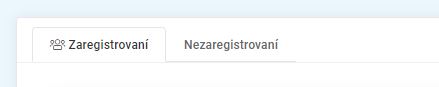 zákazníci - zoznam registrovaných a neregistrovaných zákazníkov
